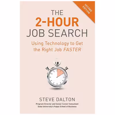 کتاب The 2-Hour Job Search اثر Steve Dalton انتشارات Ten Speed Press