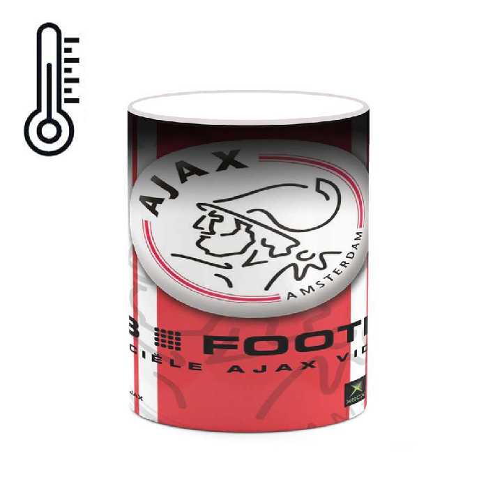 ماگ حرارتی کاکتی طرح تیم Ajax2 مدل mgh19774