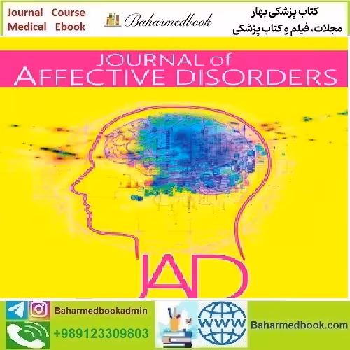 Journal of Affective Disorders Volume 320 to 337 2023 TR