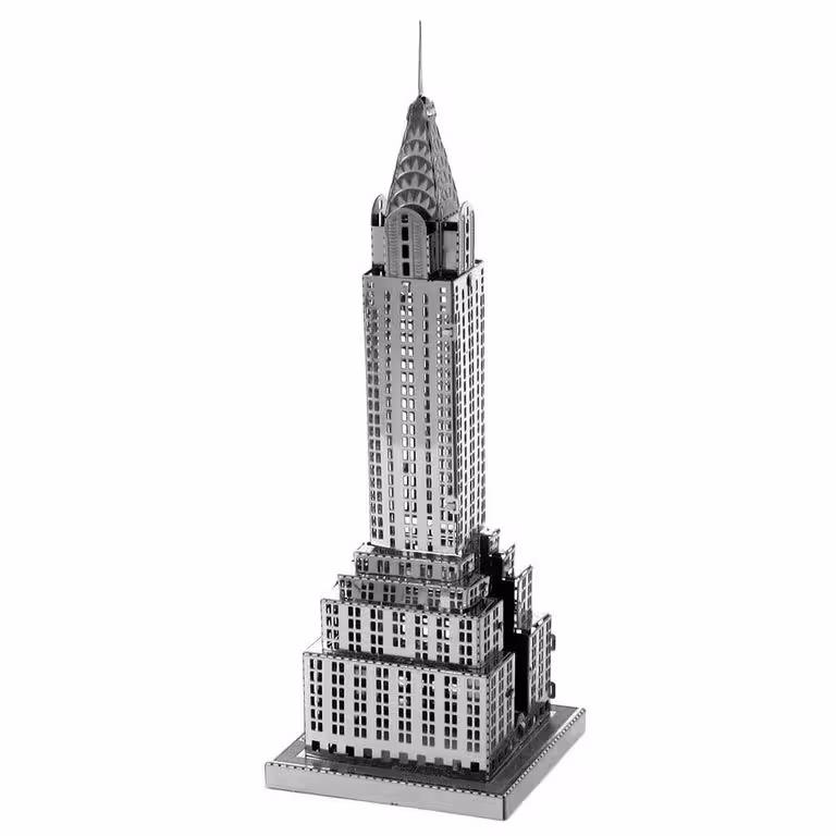 پازل فلزی 3 بعدی مدل Chrysler Building (ساختمان کرایسر)