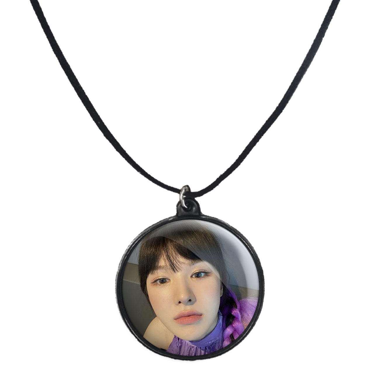 گردنبند پرمانه طرح red velvet کد pmb.12335 مدل دو طرفه