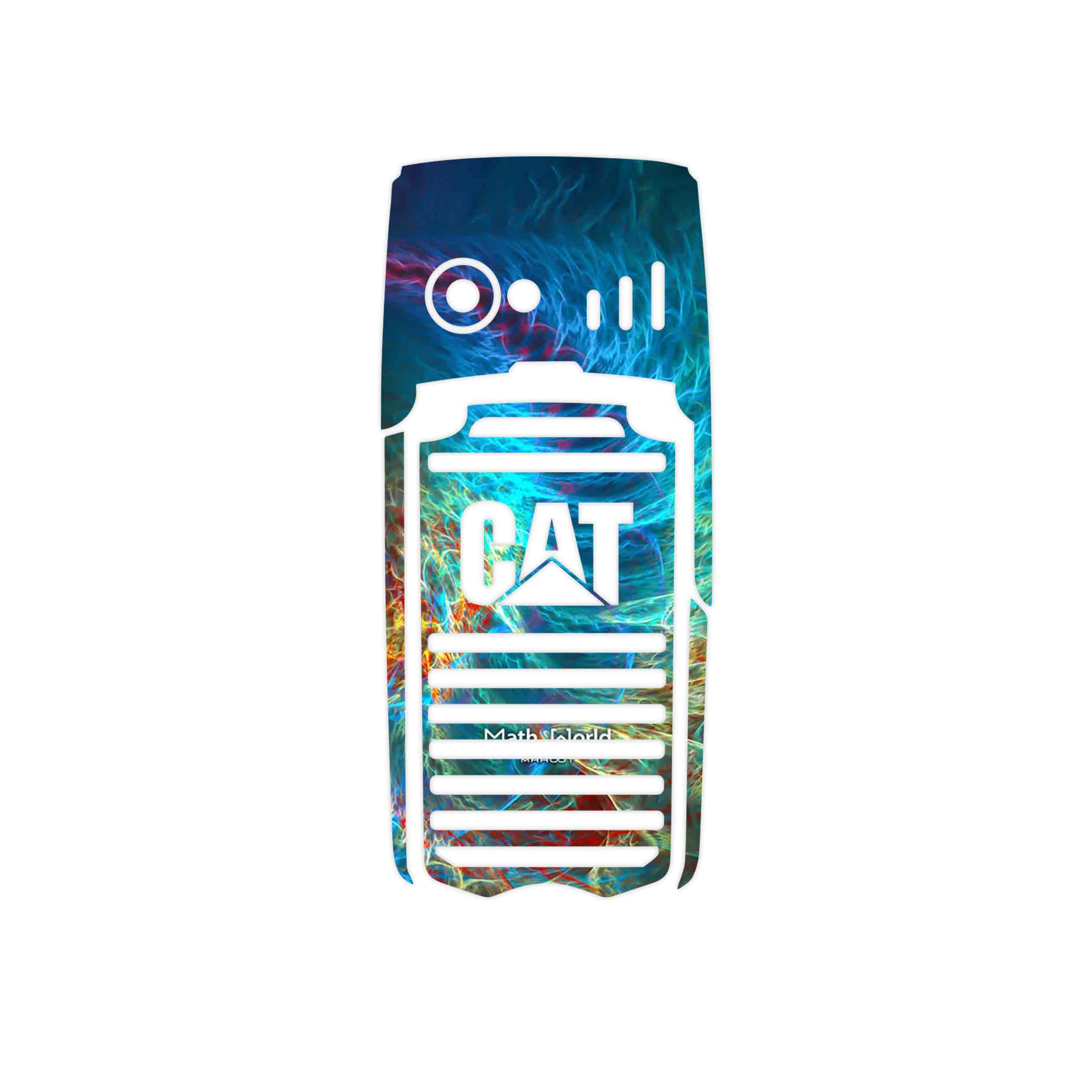 برچسب پوششی ماهوت مدل Mathematical Geometric Shape 1 مناسب برای گوشی موبایل کاترپیلار B25