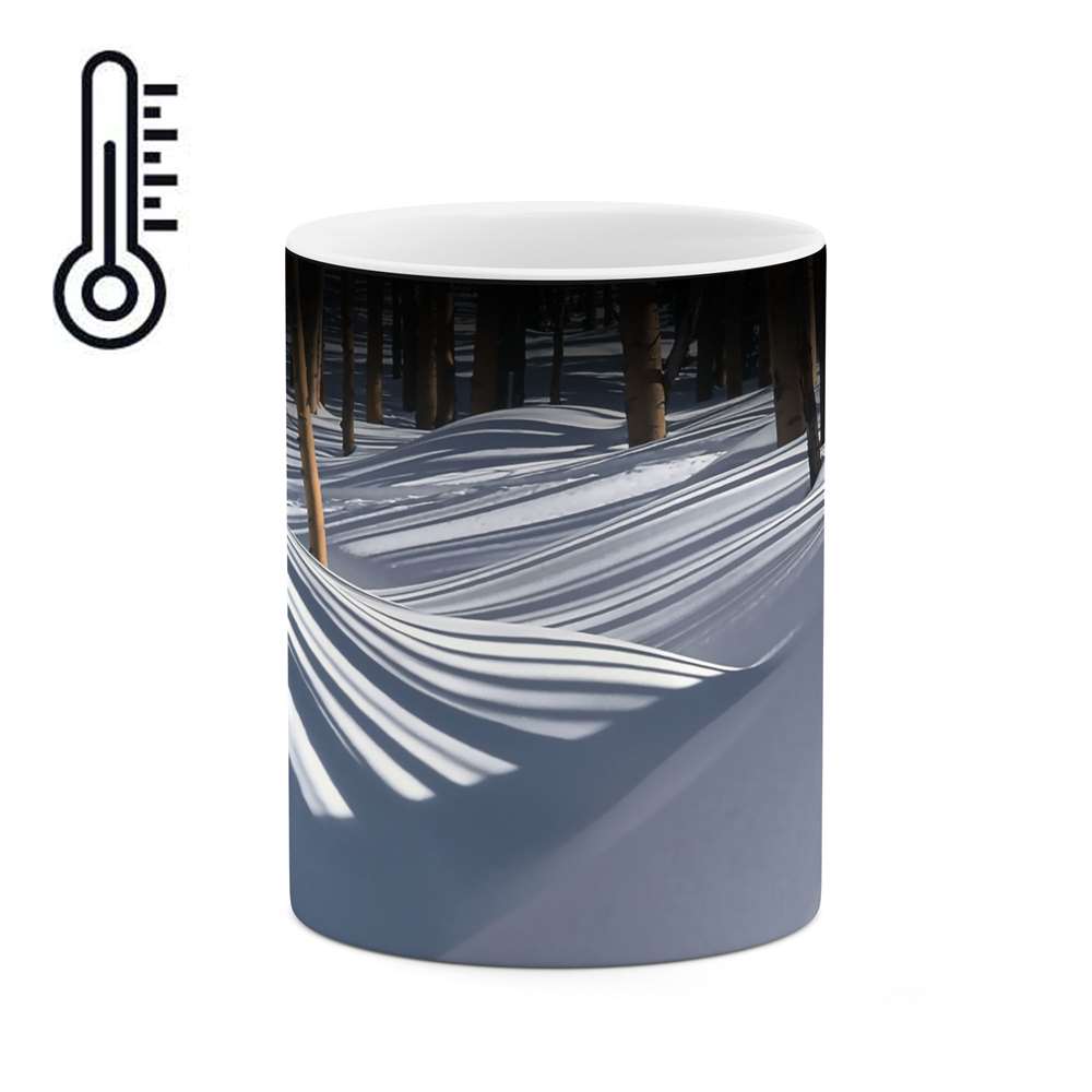 ماگ حرارتی طرح منظره برفی مدل mgh05170