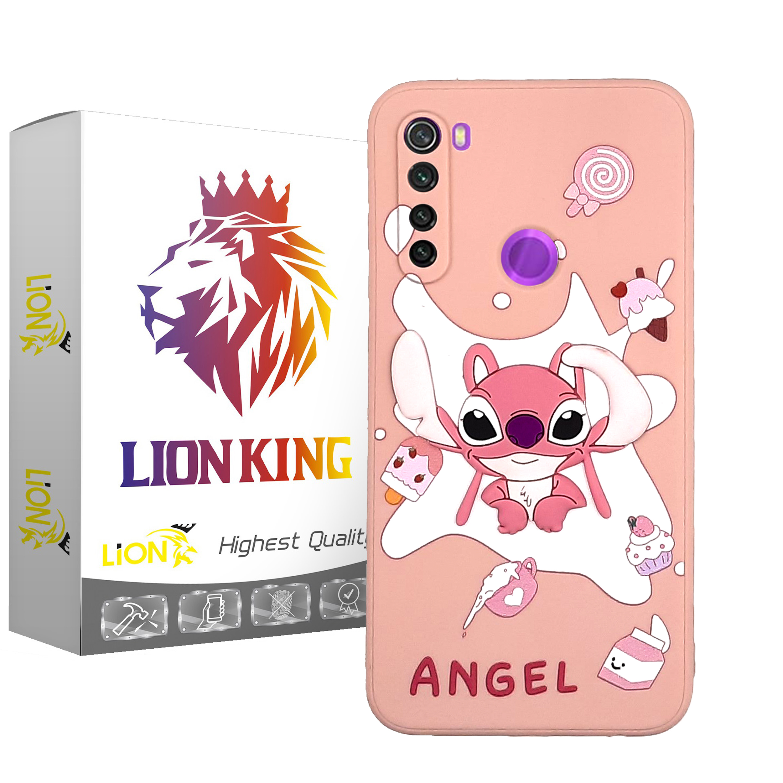 کاور لاین کینگ مدل AnIC مناسب برای گوشی موبایل شیائومی Redmi Note 8