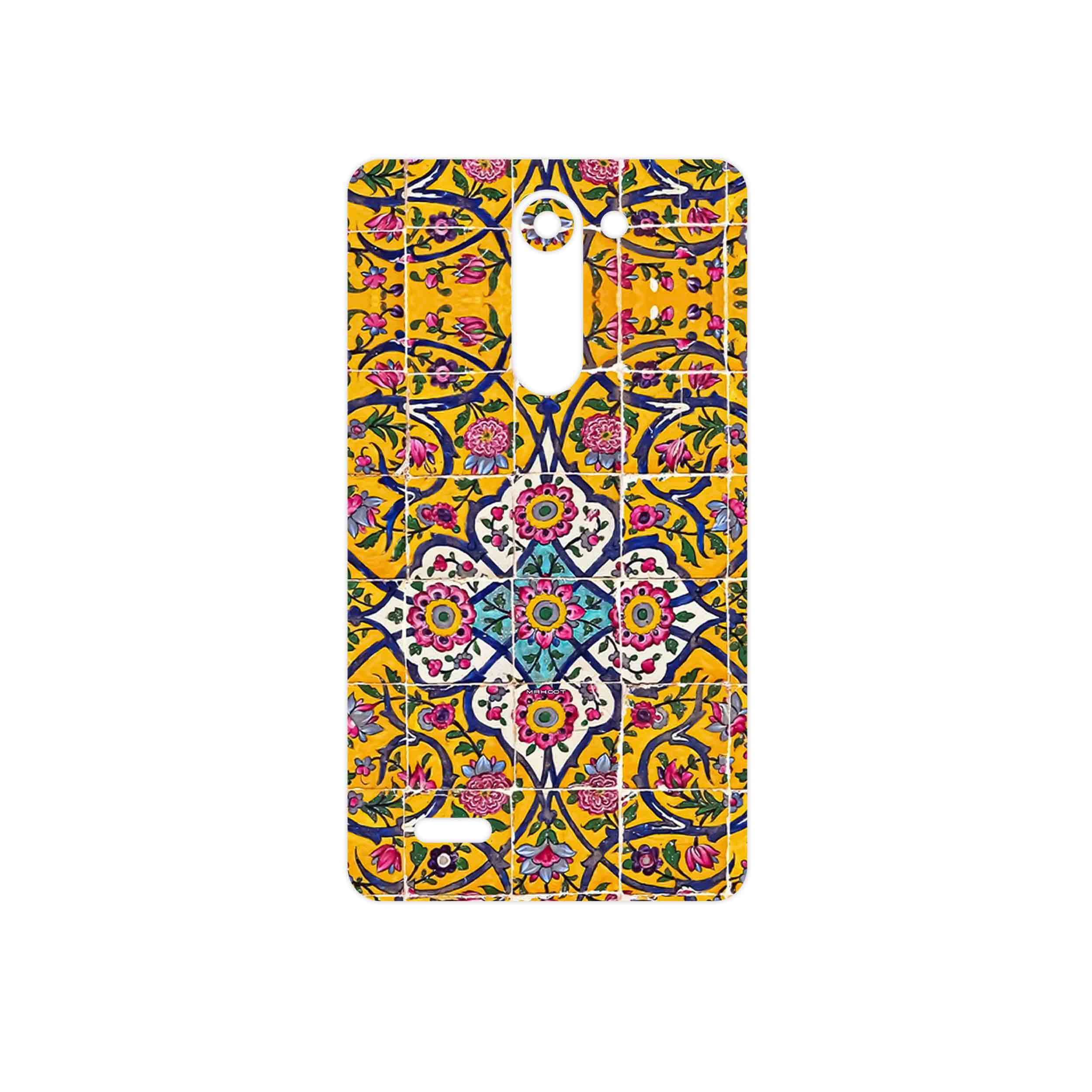 برچسب پوششی ماهوت مدل Iran Tile 10 مناسب برای گوشی موبایل ال جی L Bello
