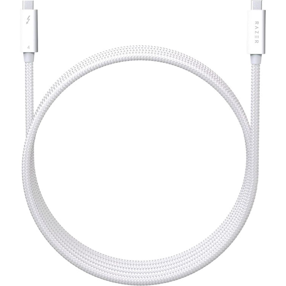 خرید کابل Razer Thunderbolt 4 Cable 2m White با بهترین قیمت