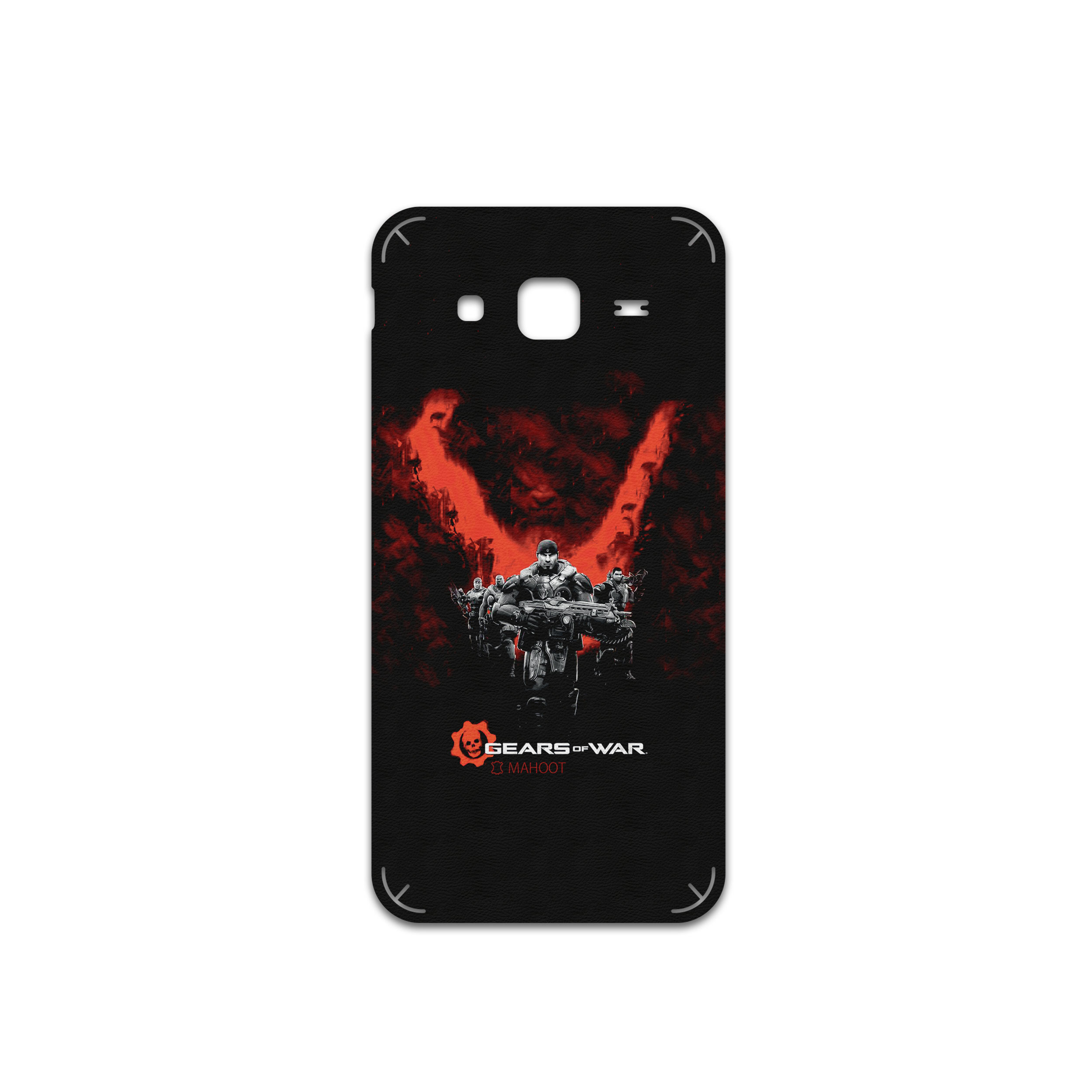برچسب پوششی ماهوت مدل GEARS-OF-WAR-Game مناسب برای گوشی موبایل سامسونگ Galaxy J5