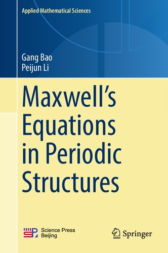 خرید و دانلود نسخه کامل کتاب Maxwell’s Equations in Periodic Structures