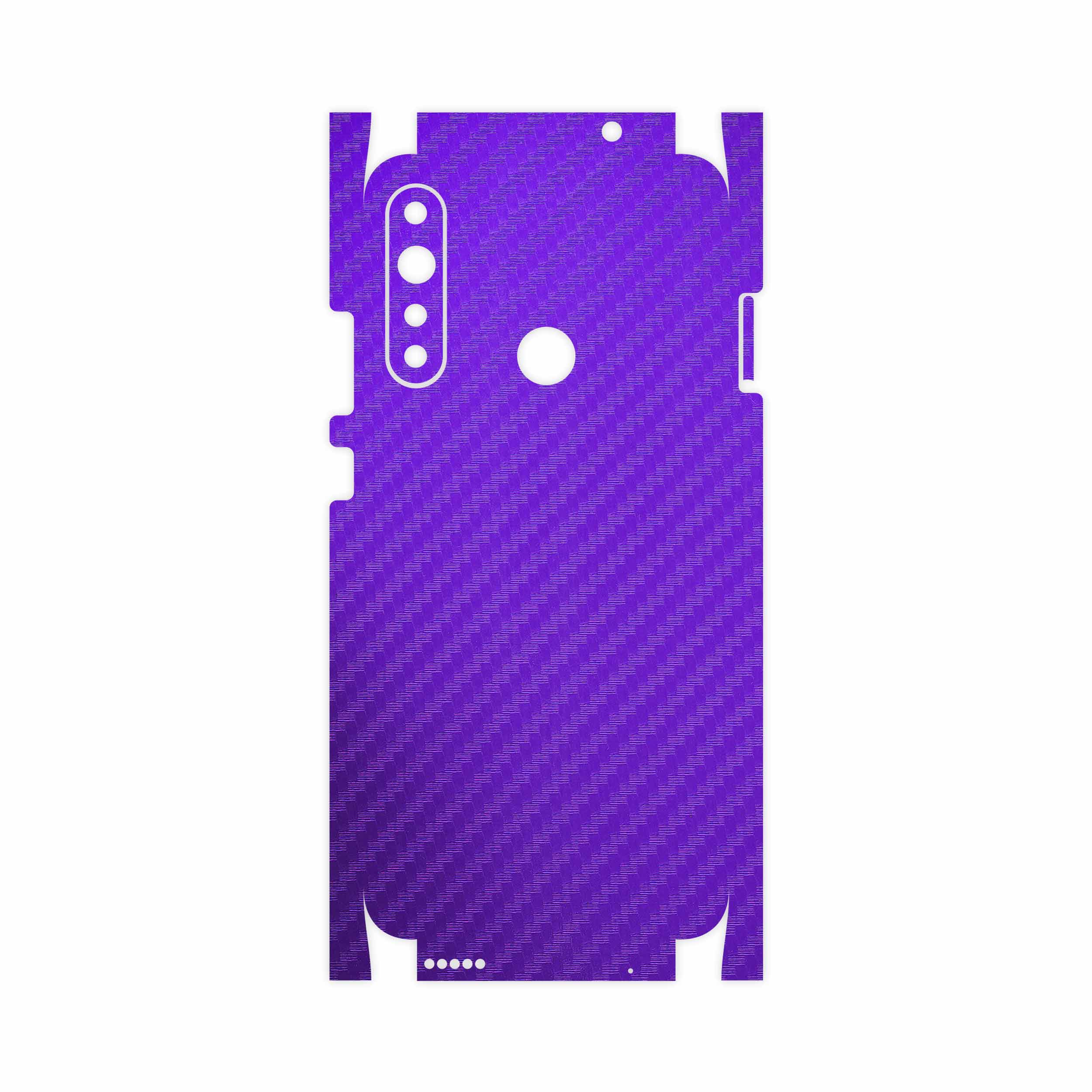 برچسب پوششی ماهوت مدل Purple-Fiber-FullSkin مناسب برای گوشی موبایل جی پلاس P10 Plus