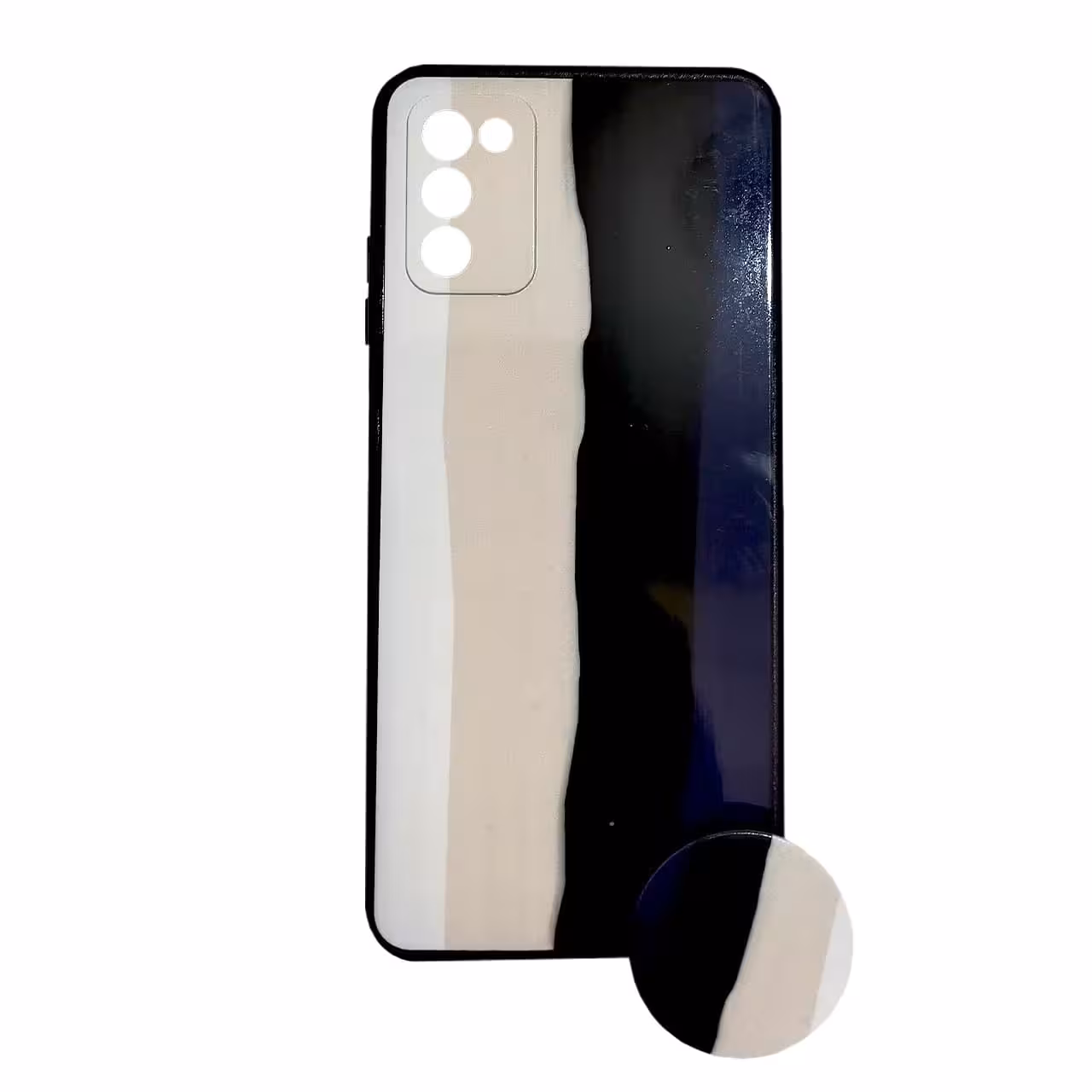 کاور  کد 1645 مناسب برای گوشی موبایل سامسونگ GALAXY A03s به همراه پایه نگهدارنده
