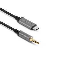 کابل‌ گوشی AUX To USB-C مدل Moshi Aux to USB-C Cable 1.2m
