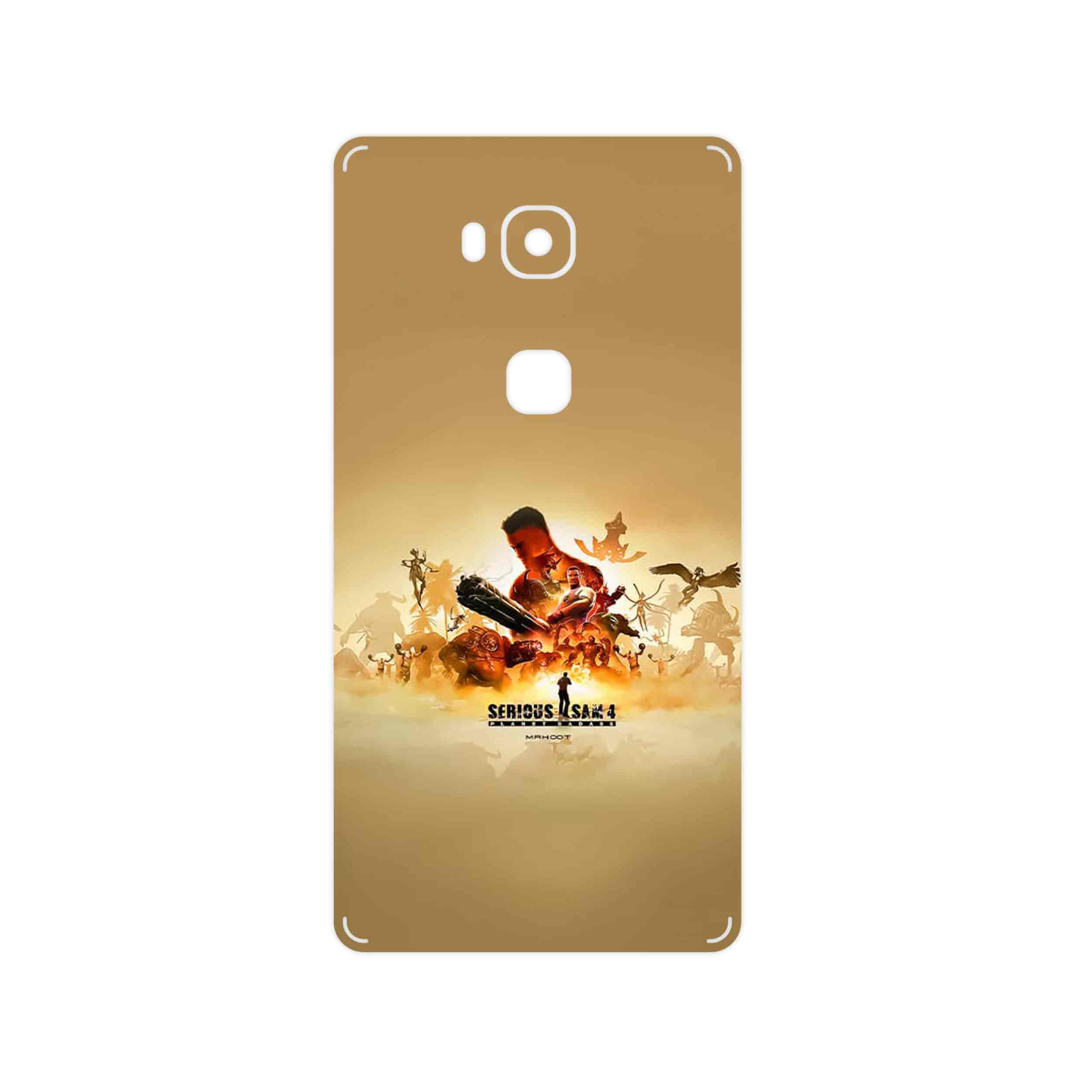برچسب پوششی ماهوت مدل Serious Sam Game Series مناسب برای گوشی موبایل آنر 5X