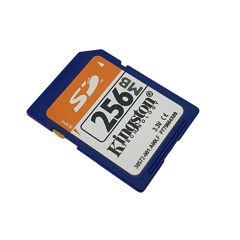 کارت حافظه SD کینگستون ظرفیت 256 مگابایت