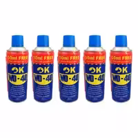 اسپری روان کننده اوکی مدل دبلیو دی فورتی حجم 450 میلی لیتر بسته 5 عددی