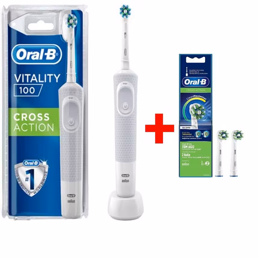 مسواک برقی اورال بی مدل Vitality 100 Cross Action