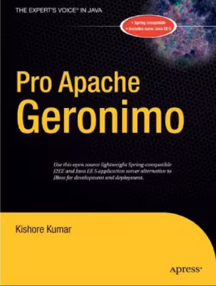 خرید و دانلود نسخه کامل کتاب Pro Apache Geronimo