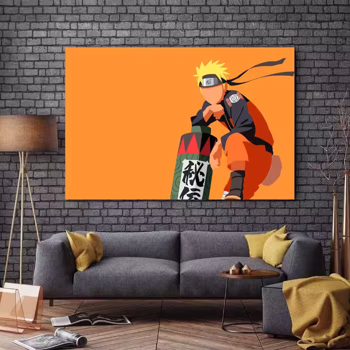 تابلو شاسی طرح انیمه مدل Naruto کد A108 | دنیای قاب