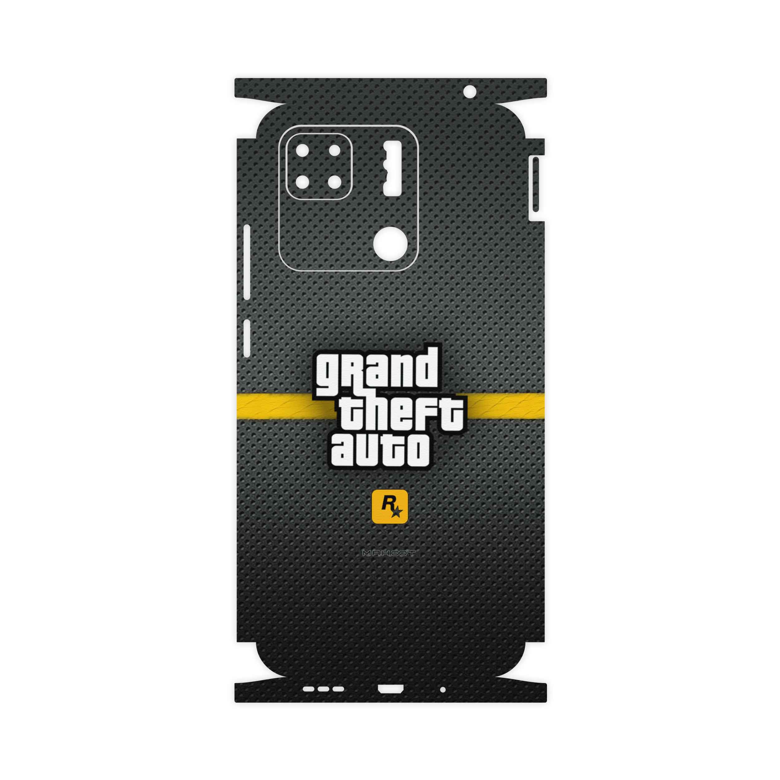 برچسب پوششی ماهوت مدل Gta-Game-FullSkin مناسب برای گوشی موبایل شیائومی Redmi 10A
