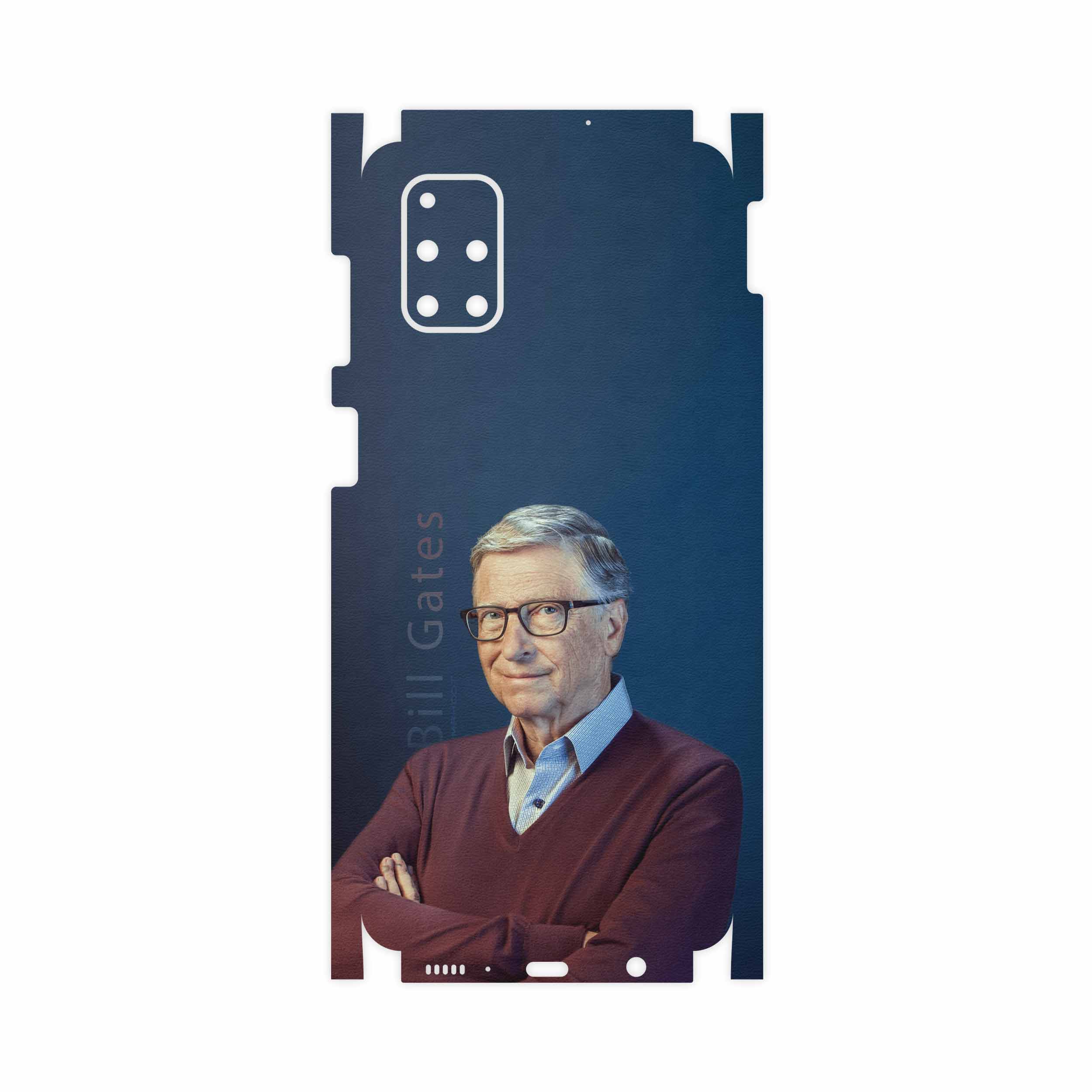 برچسب پوششی ماهوت مدل Bill Gates-FullSkin مناسب برای گوشی موبایل سامسونگ Galaxy M51