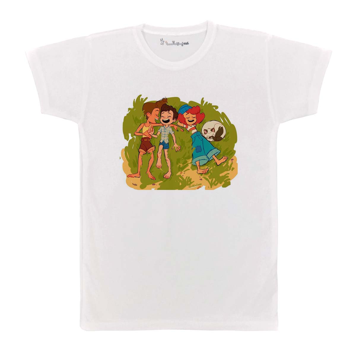 تی شرت بچگانه پرمانه طرح luca کد pmt.2486