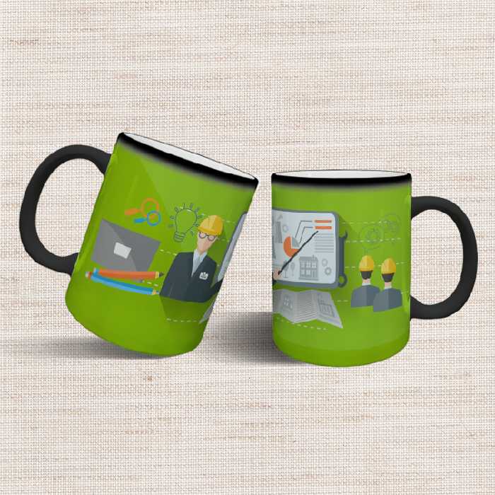 ماگ حرارتی مدل مهندس کد 61