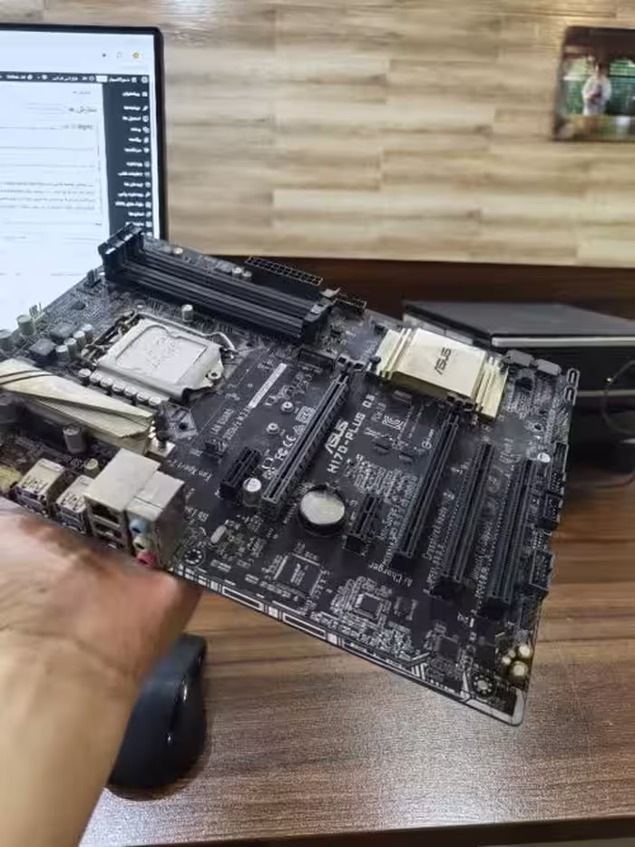 ASUS H170-PLUS (ظاهر خسته / یک USB شکسته)بدون پنل DDR3