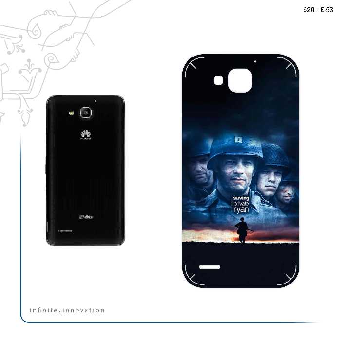 برچسب پوششی ماهوت مدل Saving Private Ryan مناسب برای گوشی موبایل هوآوی Ascend G750