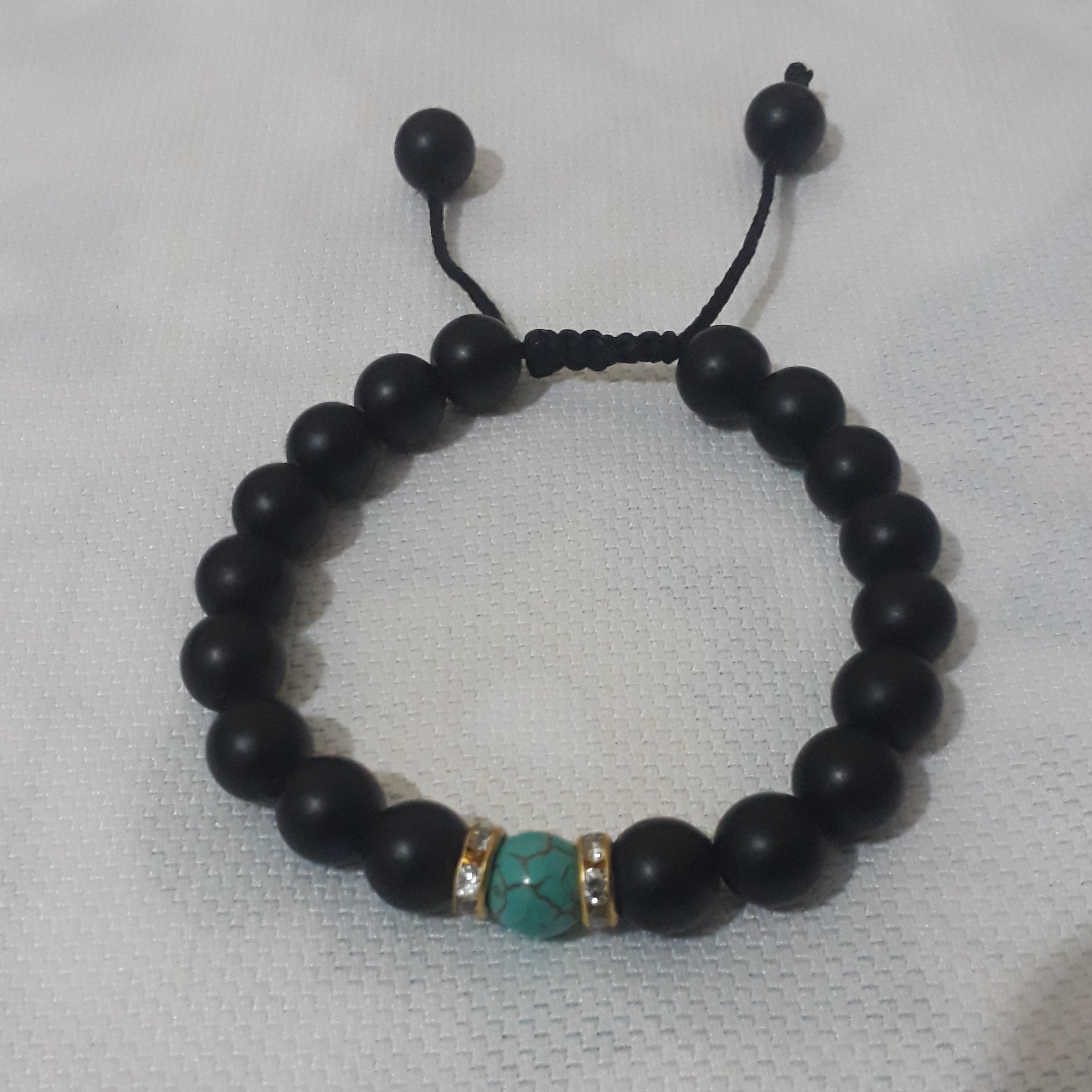 دستبندفیروزه و اونیکس