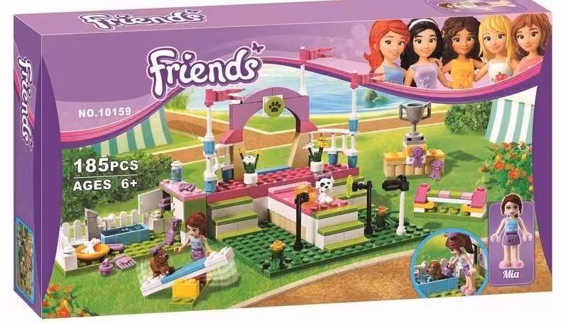 ساختنی فرندز نمایش سگ هارت لیک مدل 10159 friends