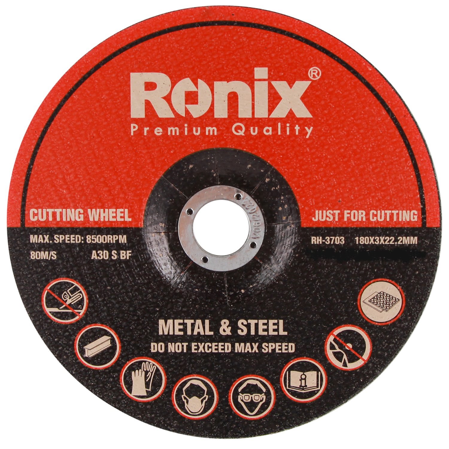 صفحه برش آهن رونیکس مدل RH3703