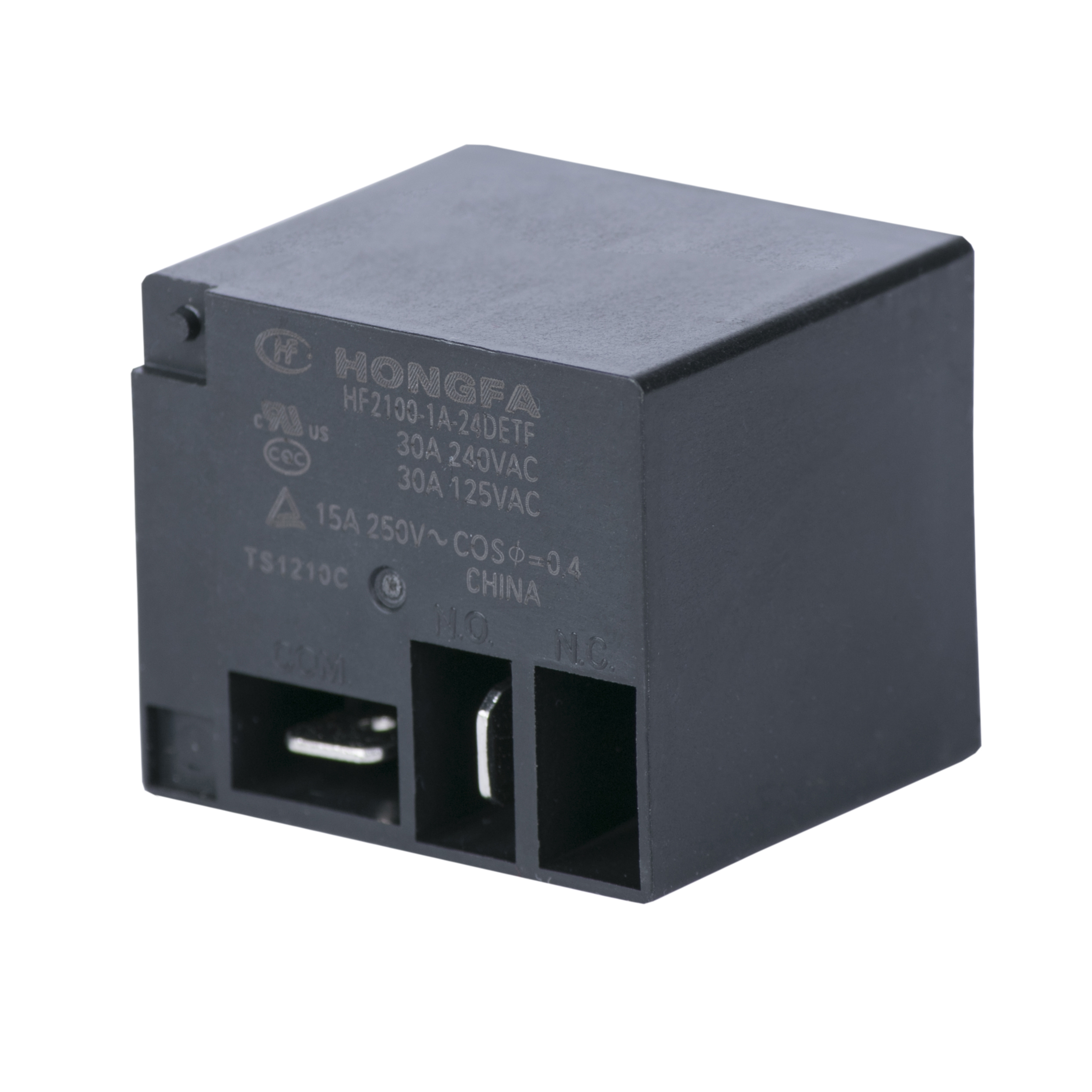 رله 24 ولت هونگفا مدل HF2100-1A-24DETF