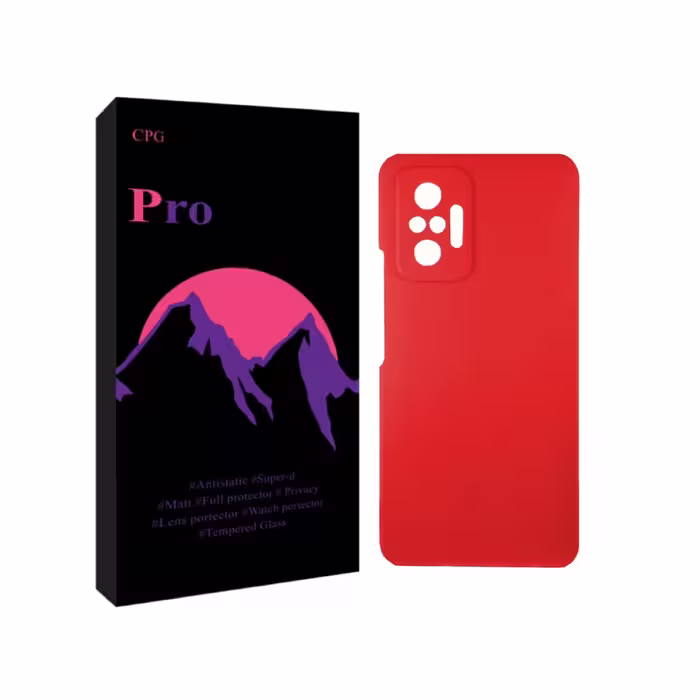 کاور پرو مدل طرح سیلیکونی 01 مناسب برای گوشی موبایل شیائومی REDMI NOTE 10 PRO MAX