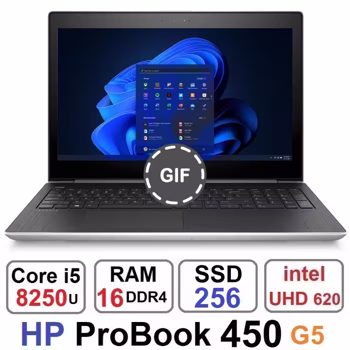 لپ تاپ HP ProBook 450 G5 Core i5 8250u رم16