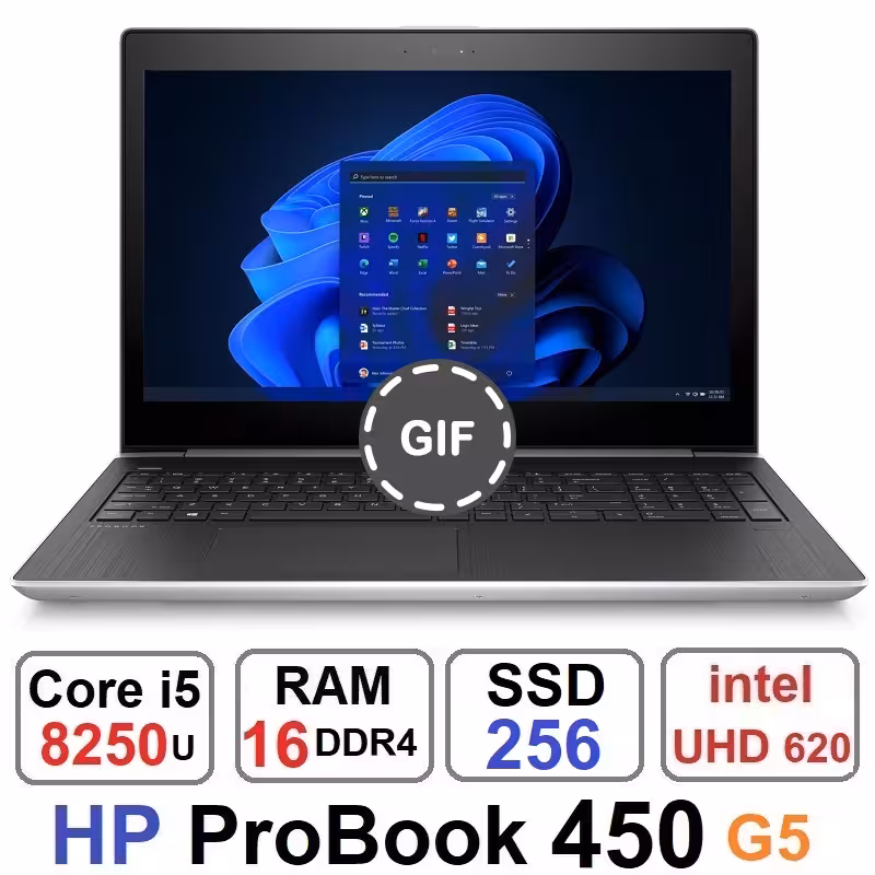 لپ تاپ HP ProBook 450 G5 Core i5 8250u رم16