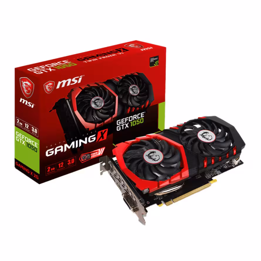 کارت گرافیک ام اس آی GTX 1050 GAMING X 2GB