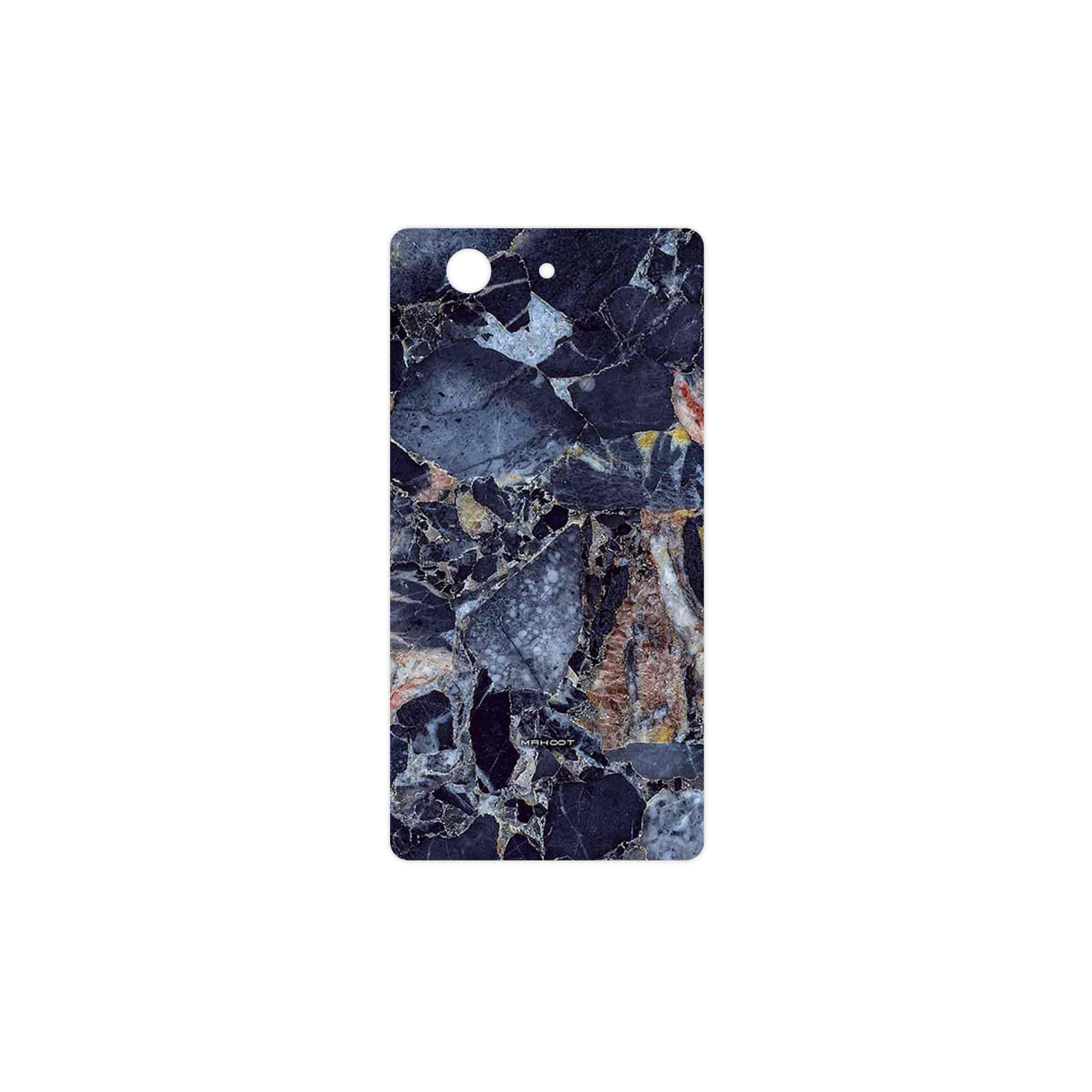 برچسب پوششی ماهوت مدل Broken black marble مناسب برای گوشی موبایل سونی Xperia Z3 Compact