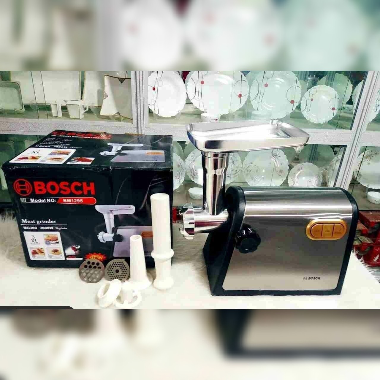 چرخ گوشت بدنه فلزی پرقدرت و درجه یک بدون صدا و لغزش