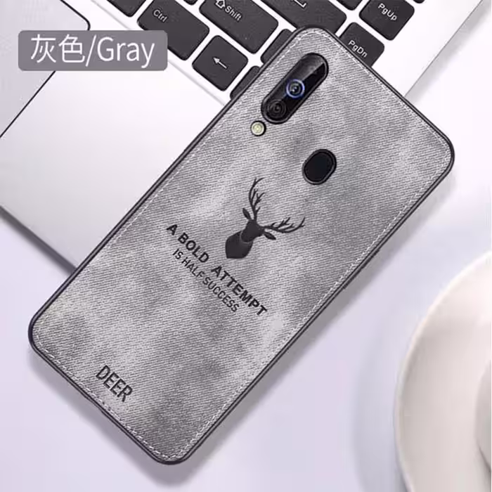 قاب گوزنی طرح پارچه سامسونگ A20s