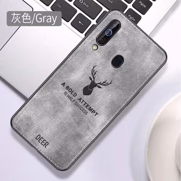 قاب گوزنی طرح پارچه سامسونگ A20s