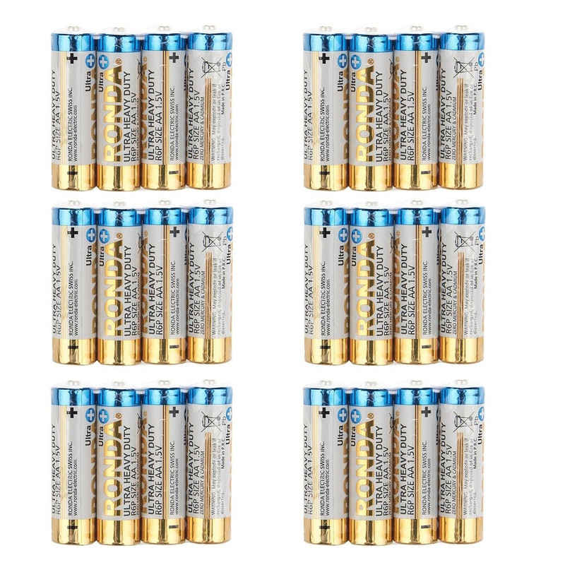 باتری قلمی روندا مدل Ultra Heavy Duty بسته 24 عددی | چاوه