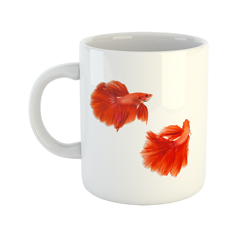 ماگ طرح ماهی کد 001