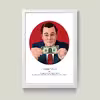 تابلو مدل Wolf of wall street کدm2515-w