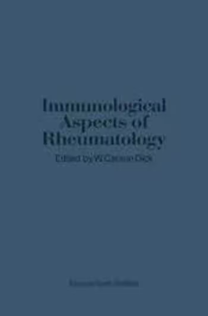 [PDF] دانلود کتاب Immunological Aspects Of Rheumatology, 1981