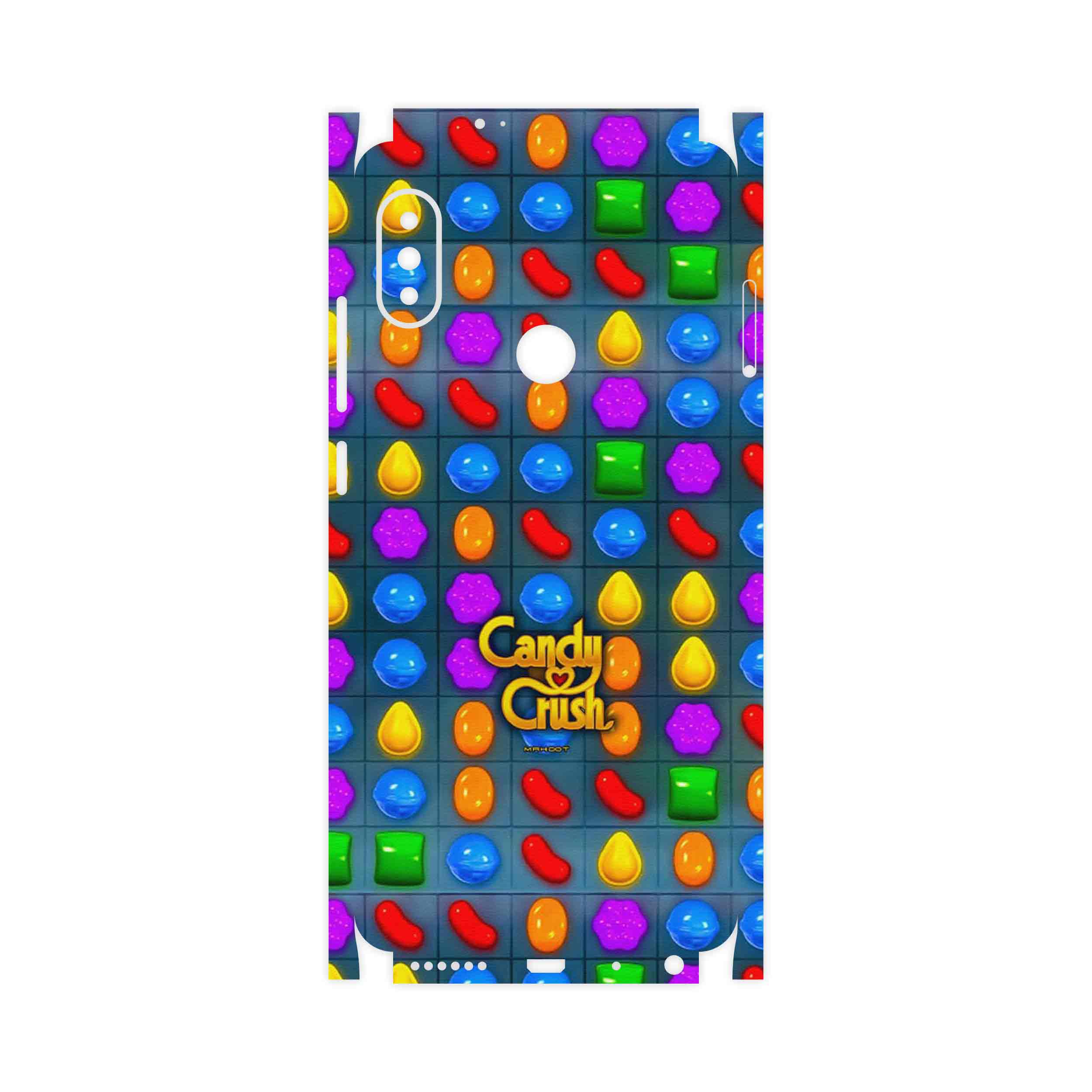 برچسب پوششی ماهوت مدل Candy Crush Game Series-FullSkin مناسب برای گوشی موبایل شیائومی Redmi Note 5 Pro
