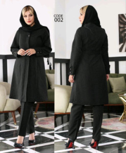 مانتو شلوار اداری کرپ کبریتی