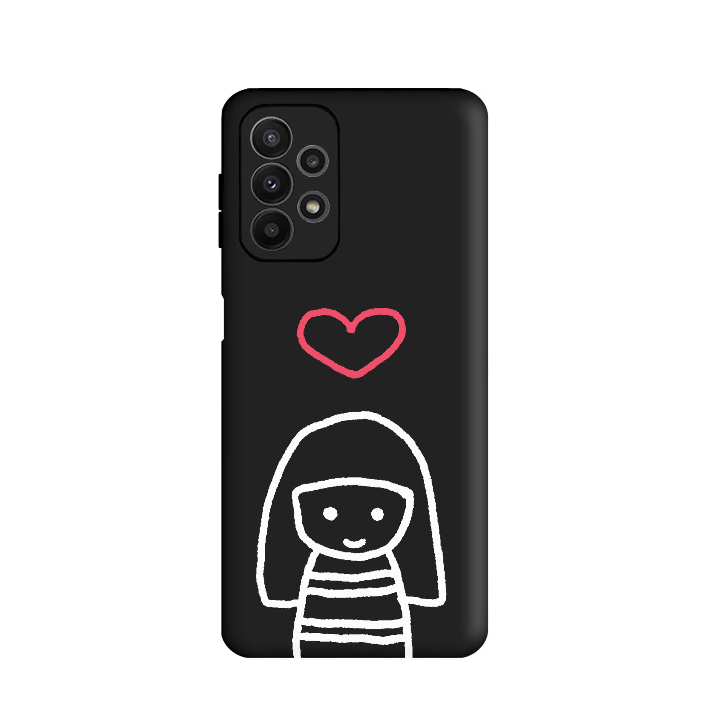 کاور طرح دخترانه فانتزی کد u5739 مناسب برای گوشی موبایل سامسونگ Galaxy A23