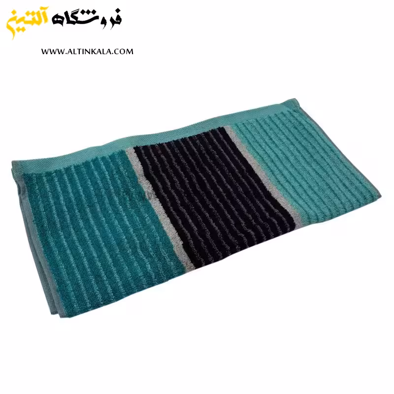 حوله حمامی برق لامع طرح موزیکال بنتونی سایز 100×165