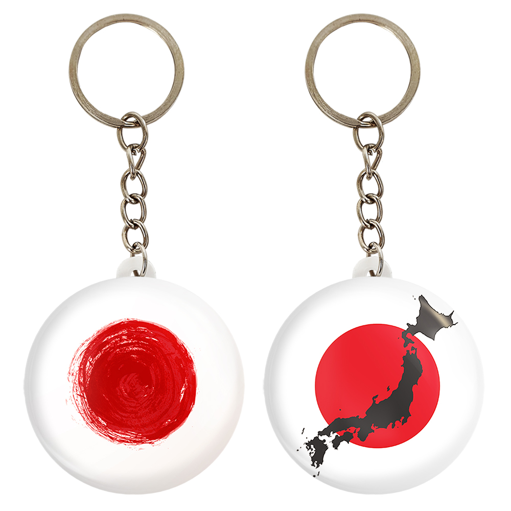 جاکلیدی خندالو مدل پرچم ژاپن کد 2064020636 مجموعه 2 عددی