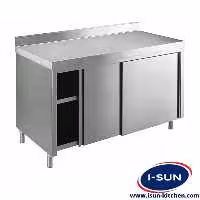 کابینت زمینی درب ریلی 120 آیسان - فروشگاه آیسان