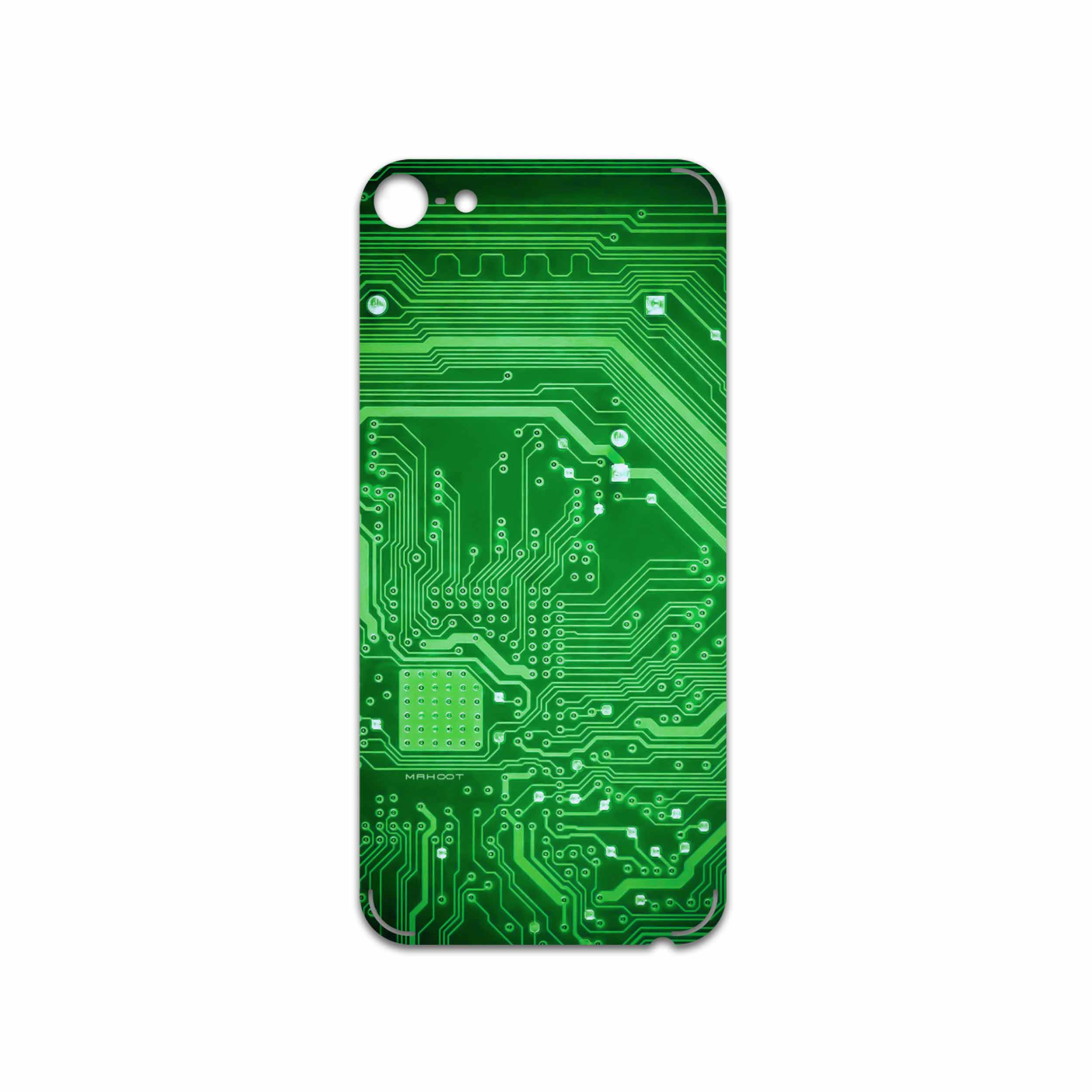 برچسب پوششی ماهوت مدل Green-Printed-Circuit-Board مناسب برای گوشی موبایل اپل iPod touch 6th generation